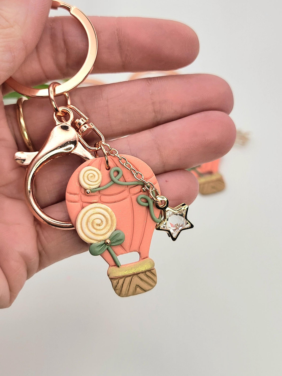 Porte-clés - Mongolfière