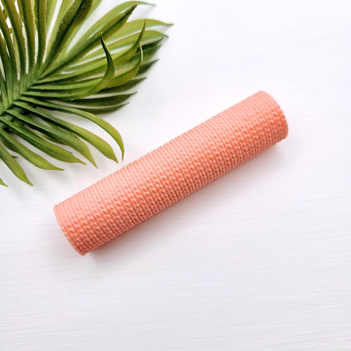 Rouleau textures motif de tricot fin pour argile polymère | Polymer clay texture rollers