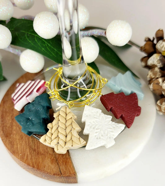 Marqueur verres à vin - Sapins