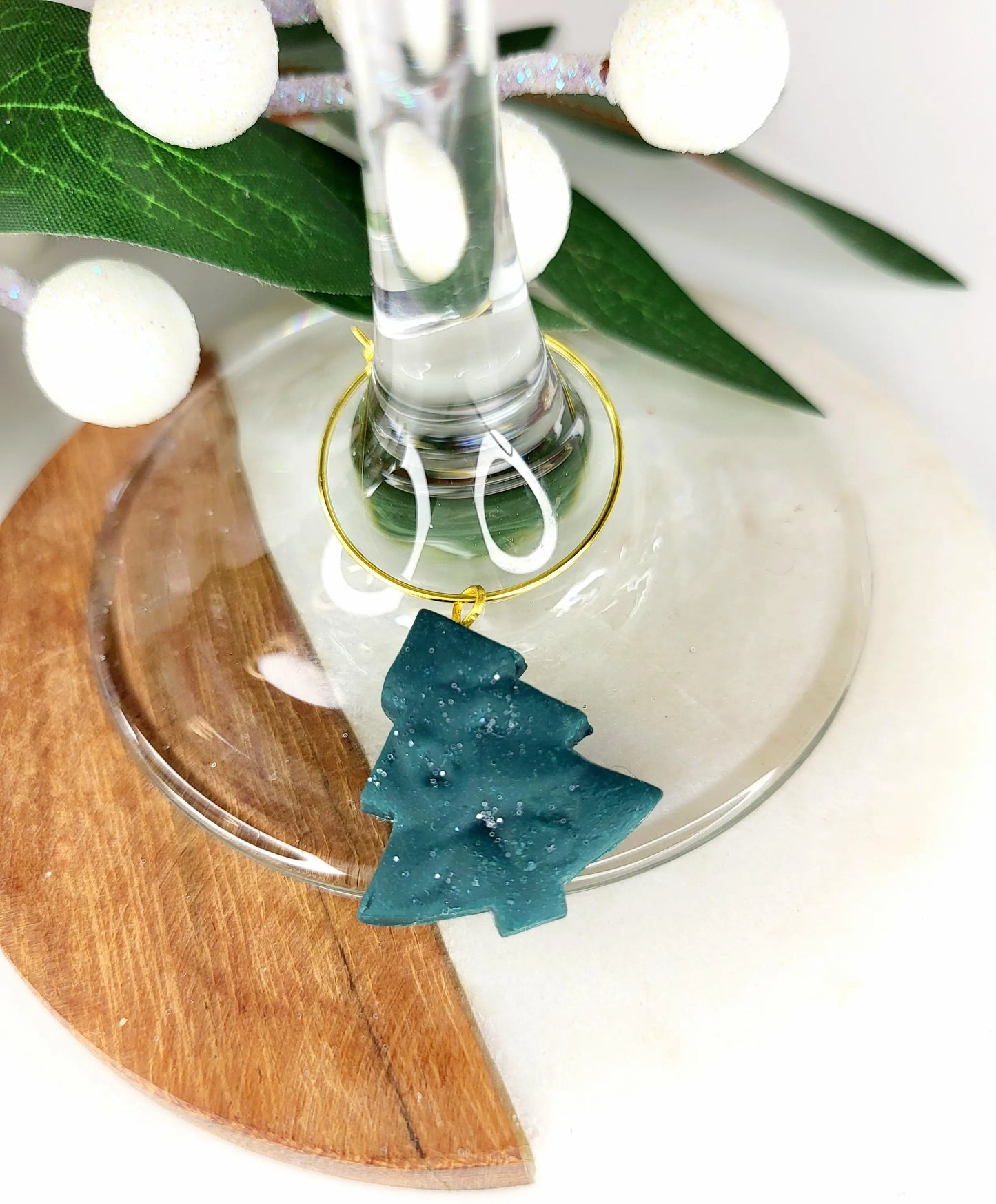 Marqueur verres à vin - Sapins