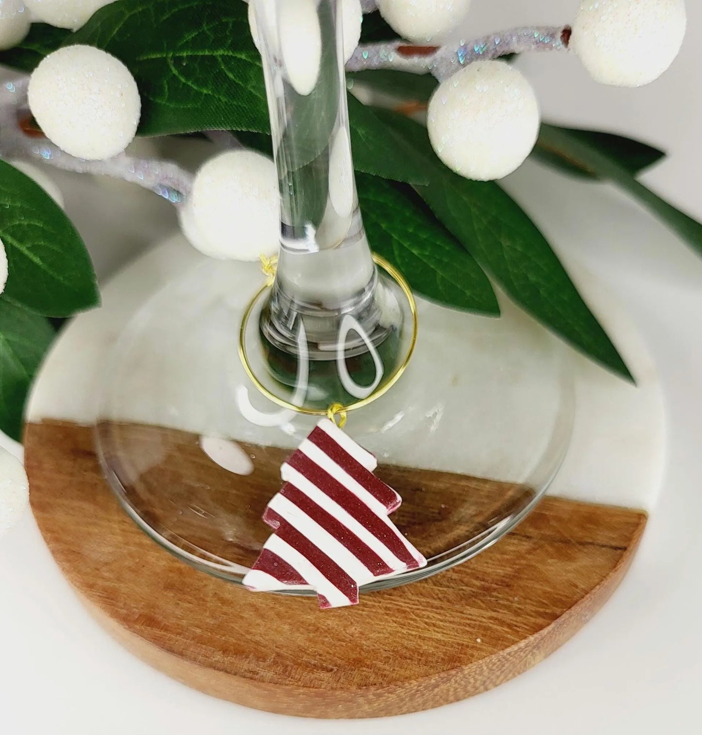 Marqueur verres à vin - Sapins