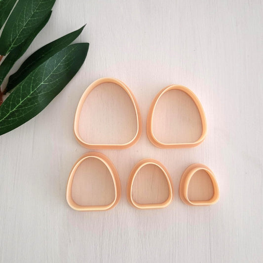 Emporte-pièce en d'Arche pour argile polymère | Ensemble de 5 | Arch clay cutters, set of 5 | Polymer clay tool
