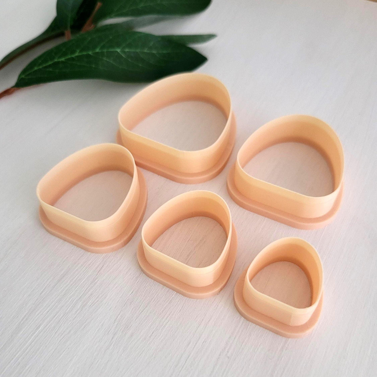 Emporte-pièce en d'Arche pour argile polymère | Ensemble de 5 | Arch clay cutters, set of 5 | Polymer clay tool