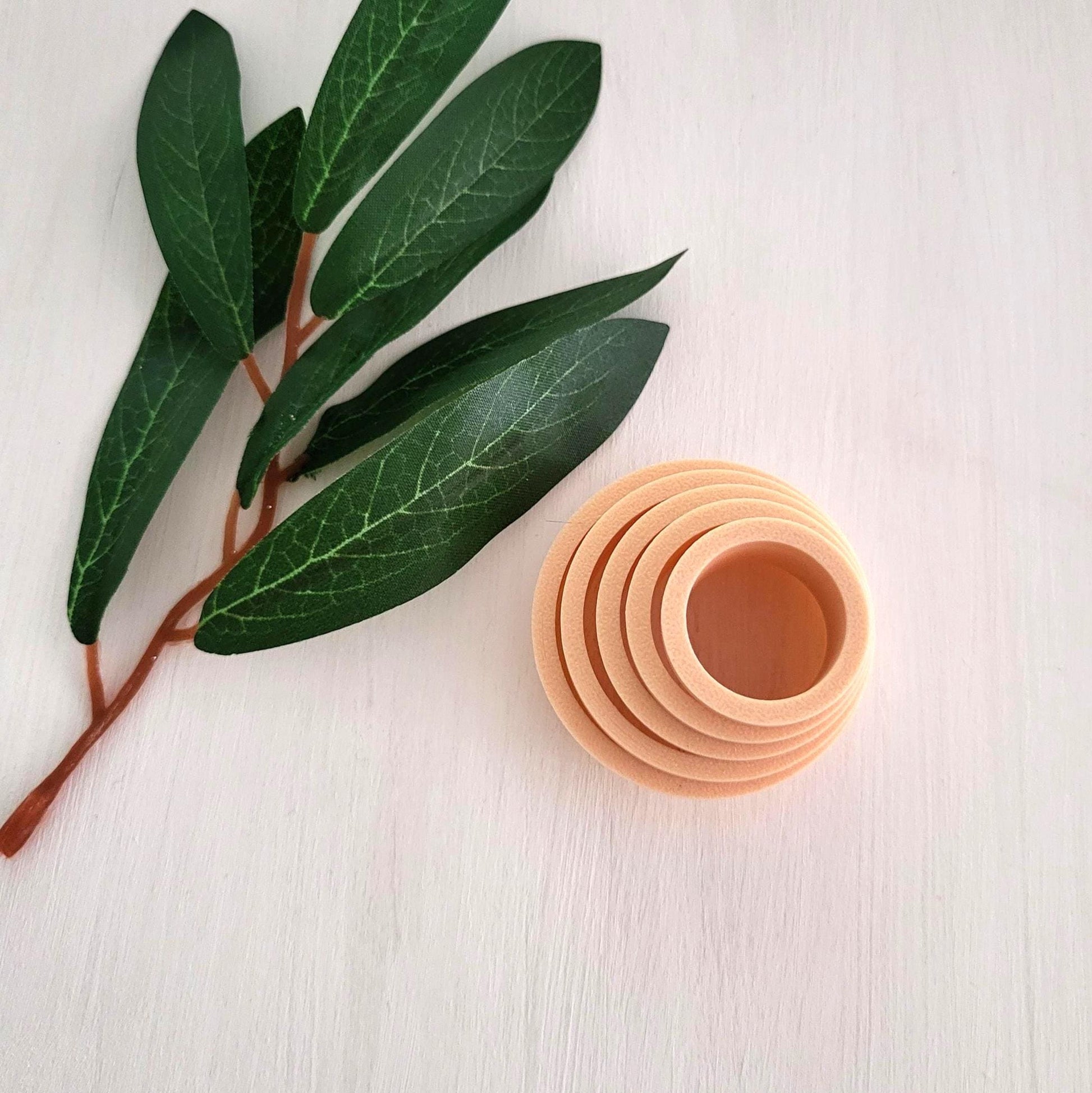 Emporte-pièce de Forme Ronde pour argile polymère | Ensemble de 5 | Circle cutters, set of 5 | Polymer clay tool