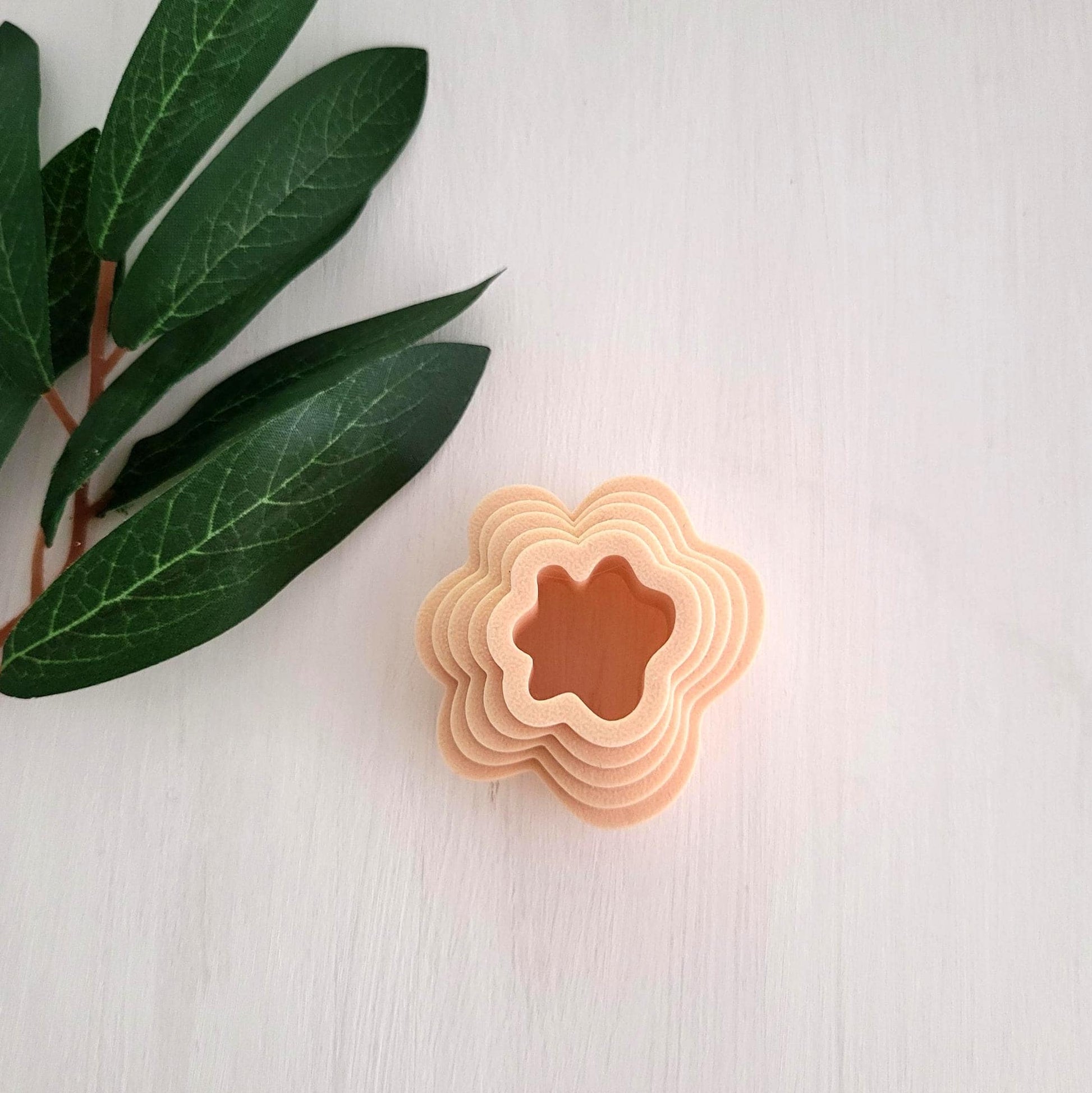 Emporte-pièce de Organic pour argile polymère | Ensemble de 5 | Organic clay cutters, set of 5 | Polymer clay tool