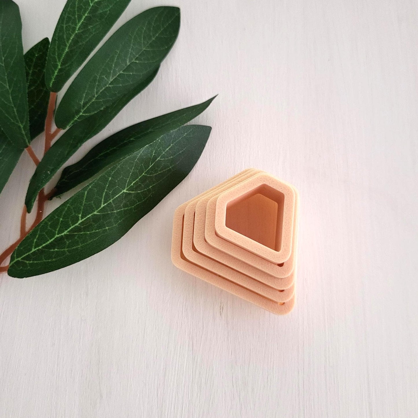 Emporte-pièce de Diamant pour argile polymère | Ensemble de 5 | Diamond clay cutters, set of 5 | Polymer clay tool