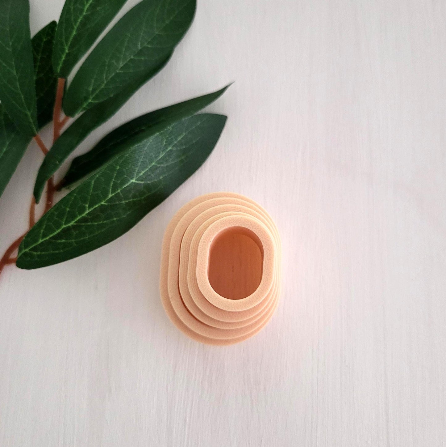 Emporte-pièce de Capsule Large pour argile polymère | Ensemble de 5 | Short Capsule cutters, set of 5 | Polymer clay tool