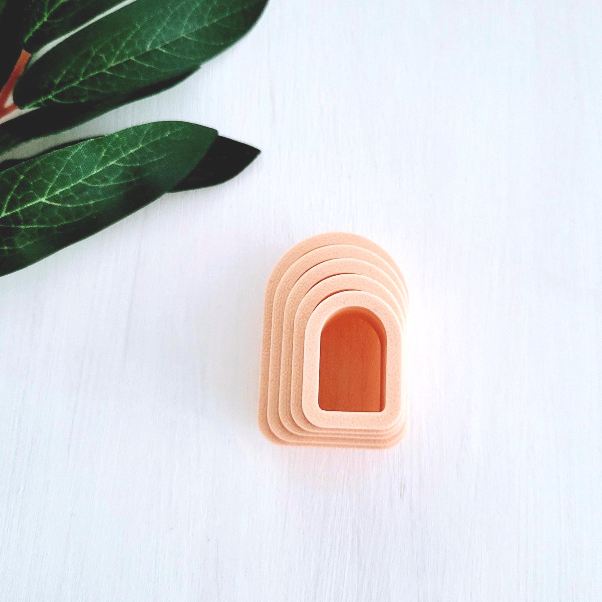 Emporte-pièce de d'Arche pour argile polymère | Ensemble de 5 | Arch cutters, set of 5 | Polymer clay tool