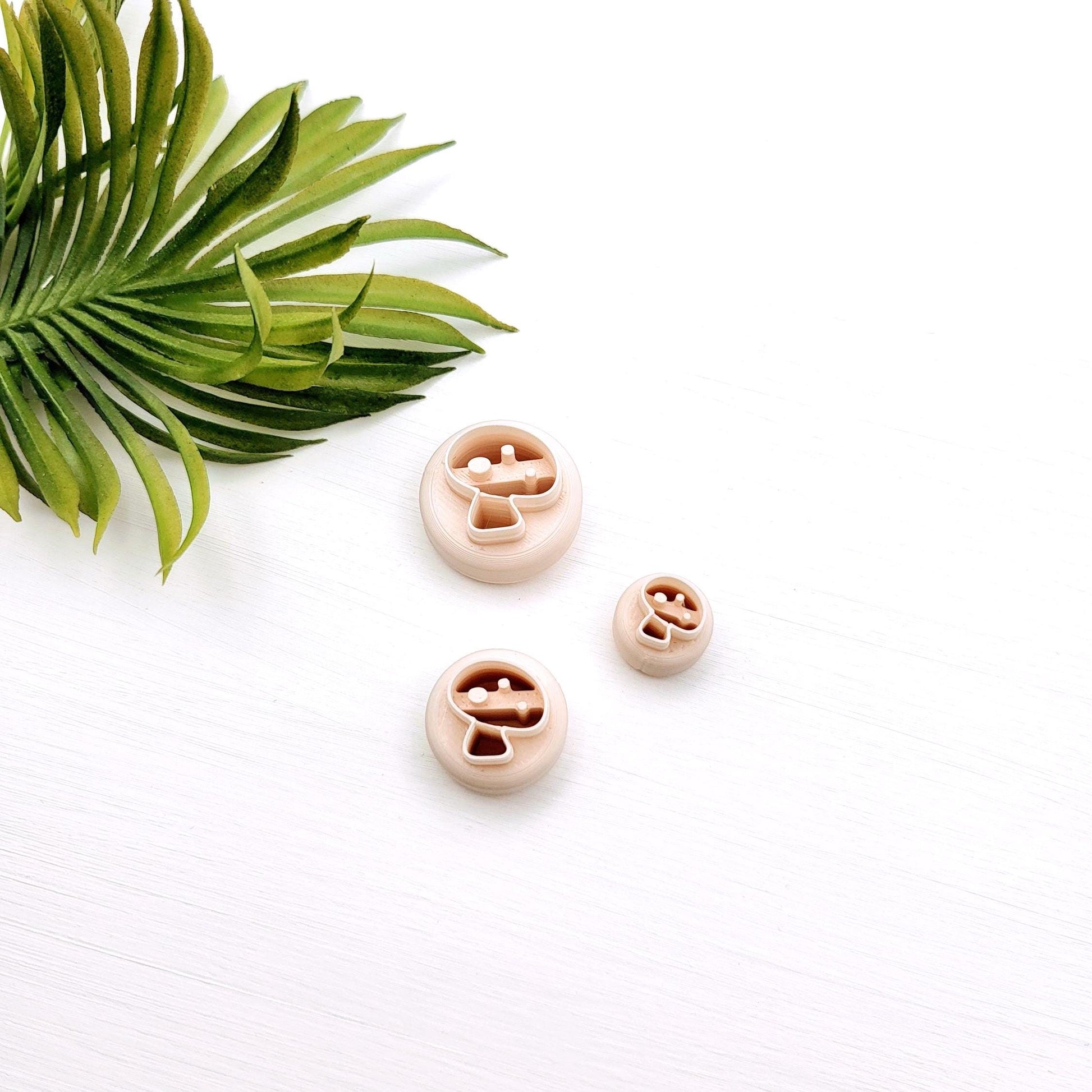 Emporte-pièce Mini Champignons pour créations en argile polymère | 3 grandeurs | Mini Polymer clay cutter Mushroom