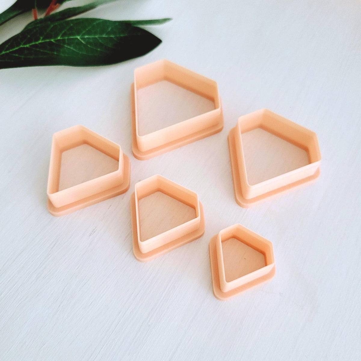 Emporte-pièce de Diamant pour argile polymère | Ensemble de 5 | Diamond clay cutters, set of 5 | Polymer clay tool
