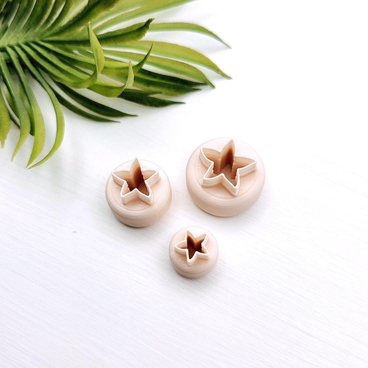 Emporte-pièce Mini Étoiles de mer pour créations en argile polymère | 3 grandeurs | Mini Starfish Polymer clay cutters