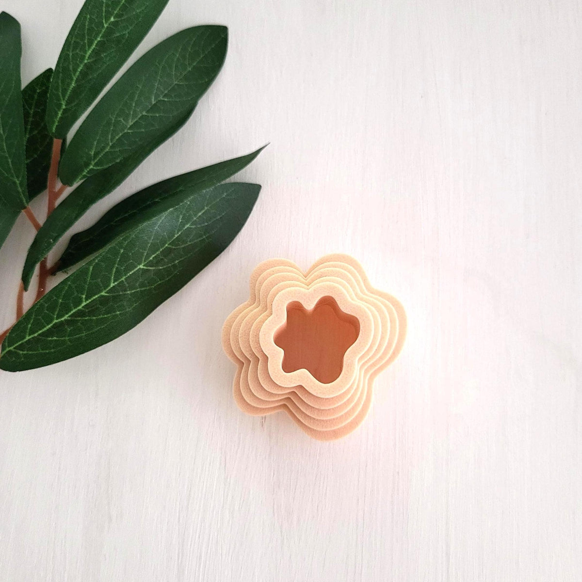 Emporte-pièce Organique 01 pour argile polymère | Ensemble de 5 | Organic polymer clay cutters, set of 5