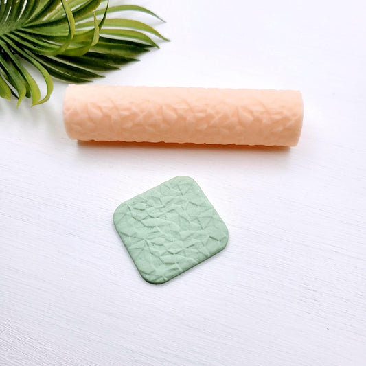 Rouleau textures Éclat géométrie pour argile polymère | Polymer clay texture rollers