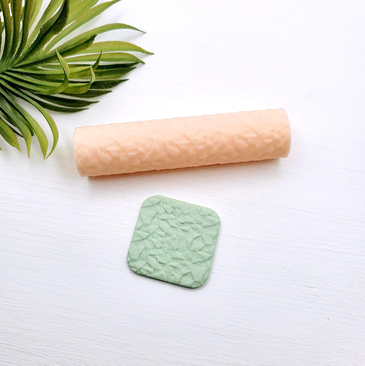 Rouleau textures Éclat géométrie pour argile polymère | Polymer clay texture rollers