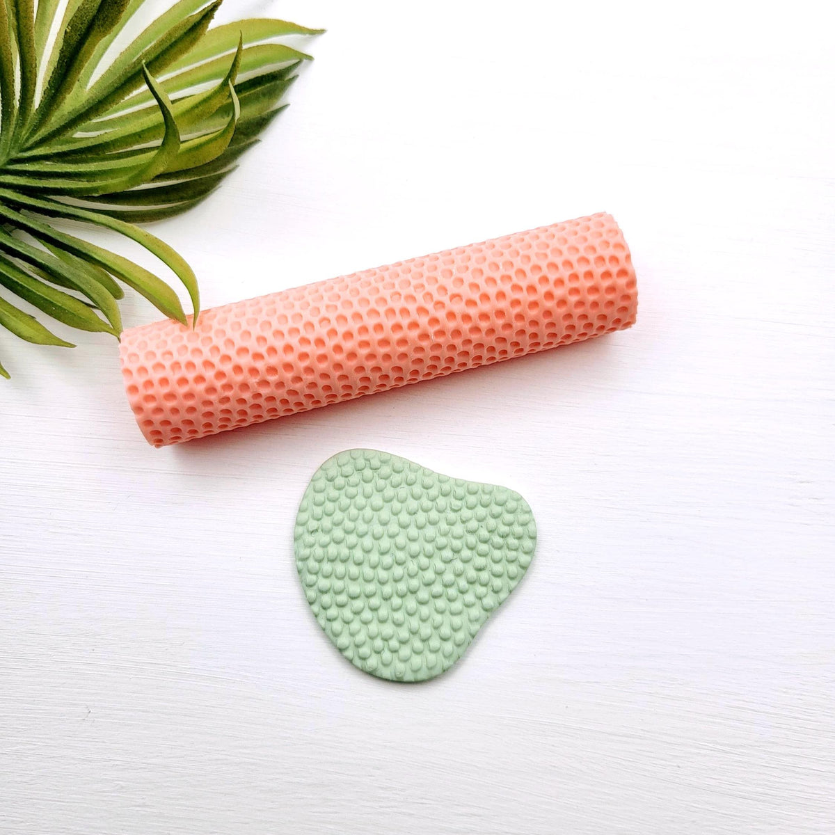 Rouleau textures Pois abstrait pour argile polymère | Polka dots Polymer clay texture rollers