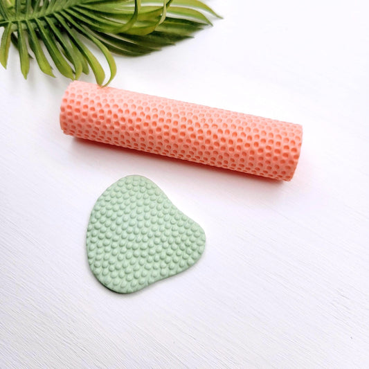 Rouleau textures Pois abstrait pour argile polymère | Polka dots Polymer clay texture rollers