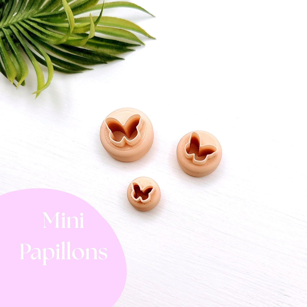 Emporte-pièce Mini Papillons pour créations en argile polymère | 3 grandeurs | Mini Polymer clay cutter Butterfly