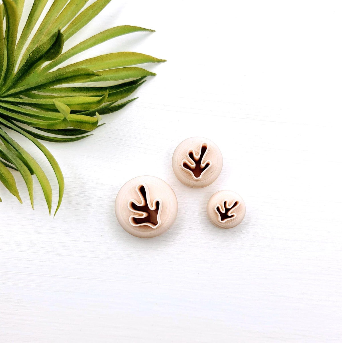 Emporte-pièce Mini Corail pour créations en argile polymère | 3 grandeurs | Mini Coral Polymer clay cutters