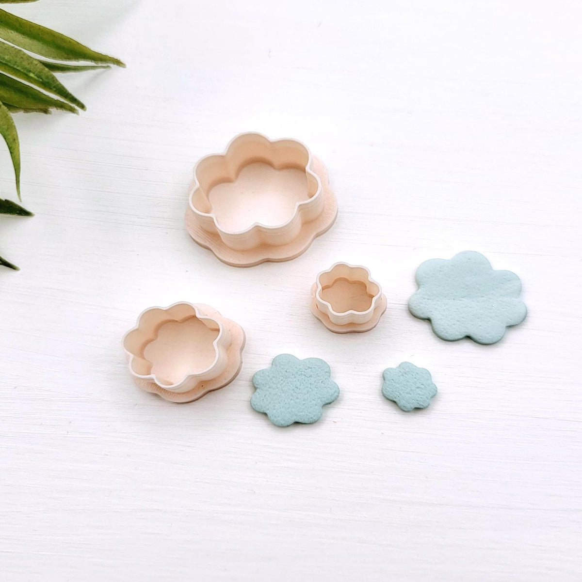 Emporte-pièce Mini Nuages pour créations en argile polymère | 3 grandeurs | Mini Clouds Polymer clay cutters