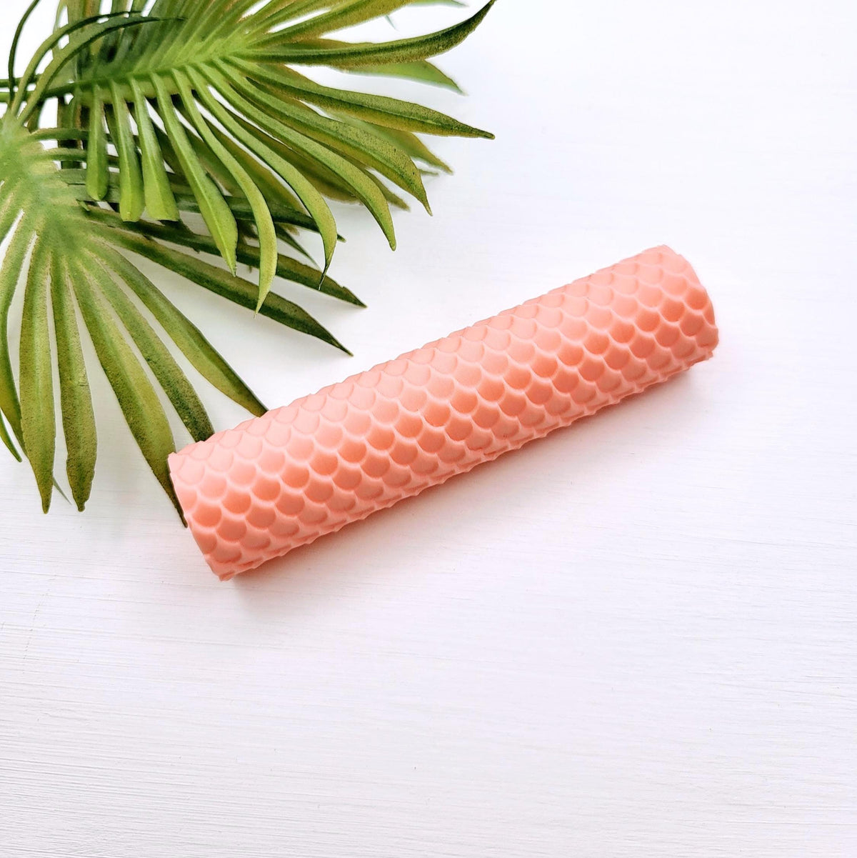 Rouleau textures Écailles de sirènes pour argile polymère | Mermaid scales Polymer clay texture rollers