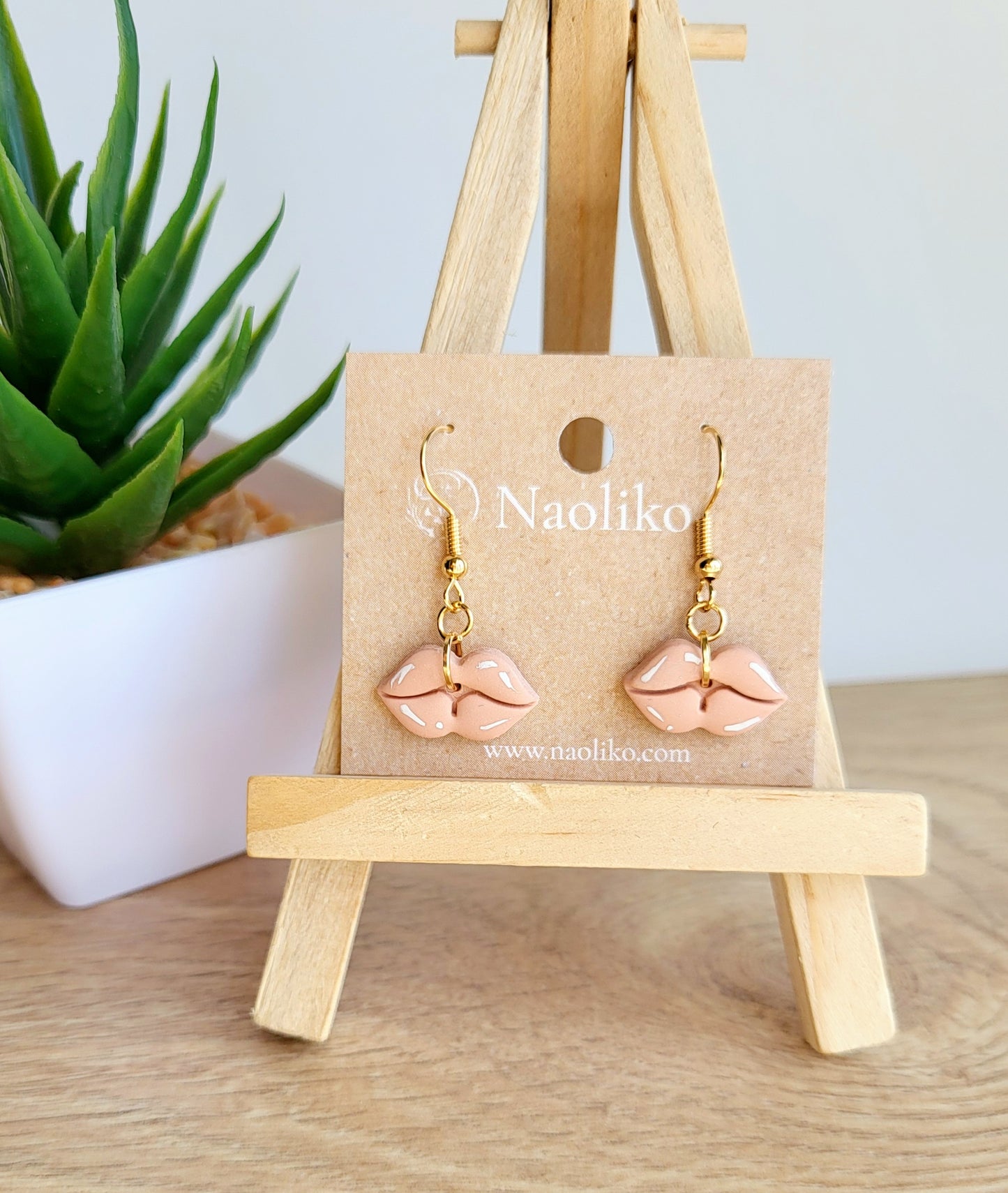 Boucles d'oreilles - Kiss me