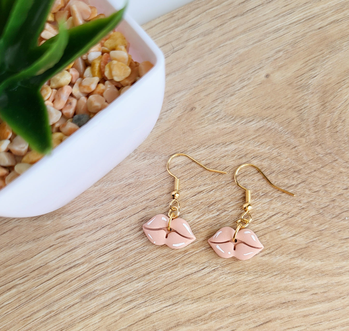 Boucles d'oreilles - Kiss me