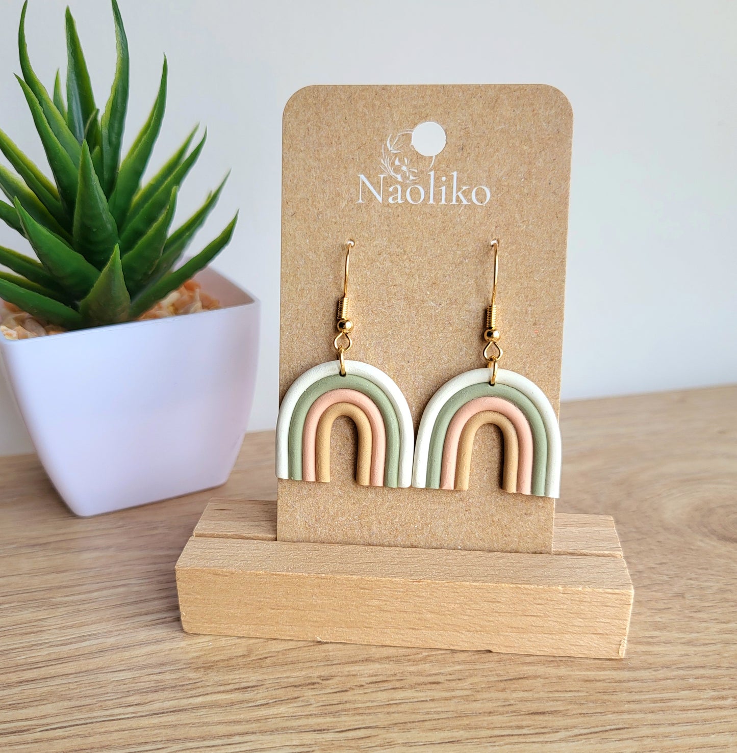 Boucles d'oreilles - Happy